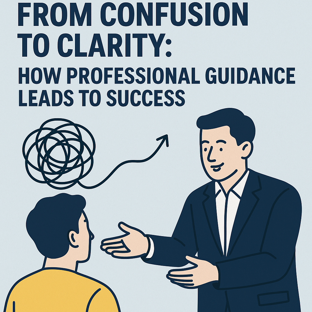 From Confusion to Clarity How Professional Guidance Leads to Success